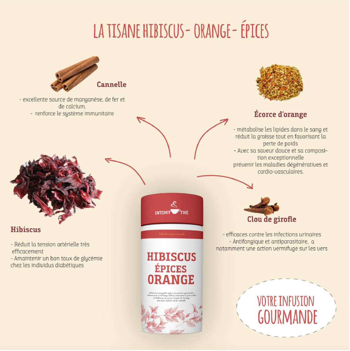 HIBISCUS ORANGE EPICES